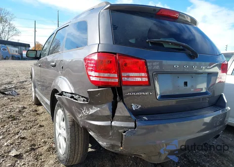 2016 Dodge Journey Se from USA, damaged, VIN 3C4PDCAB3GT218287